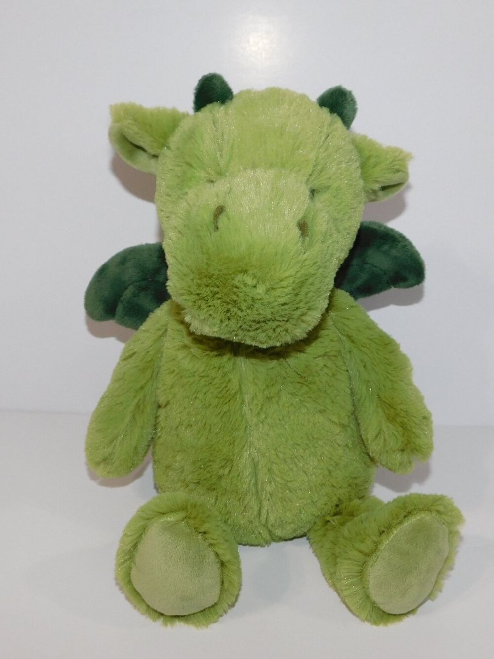 Carters Green Dragon 12" Plush Stuffed Toy Baby Lovey 2022 #68170